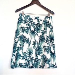 Gibson Palm Pleated Skirt